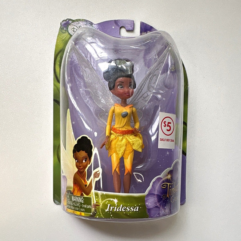 JAKKS Pacific Disney Fairies Iridessa Figure Plastic 2010 Great Fairy Rescue
